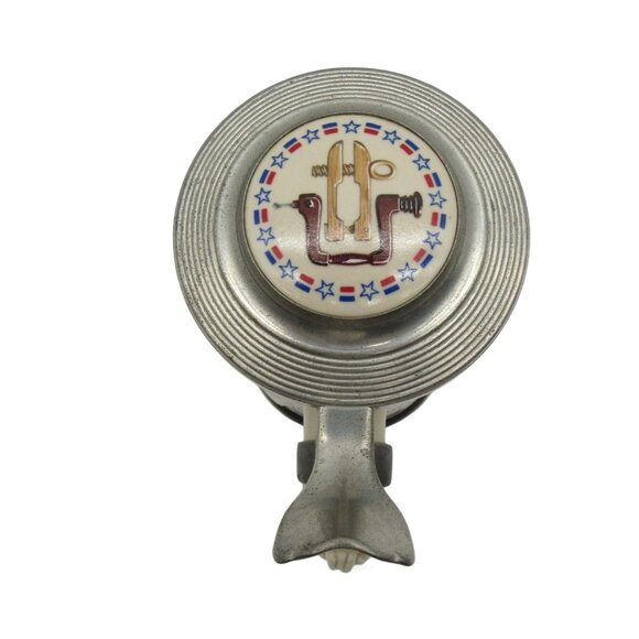 AVON 1986 Shipbuilder STEIN with Pewter Lid Brazil Vintage 9" Tall - Picture 10 of 12